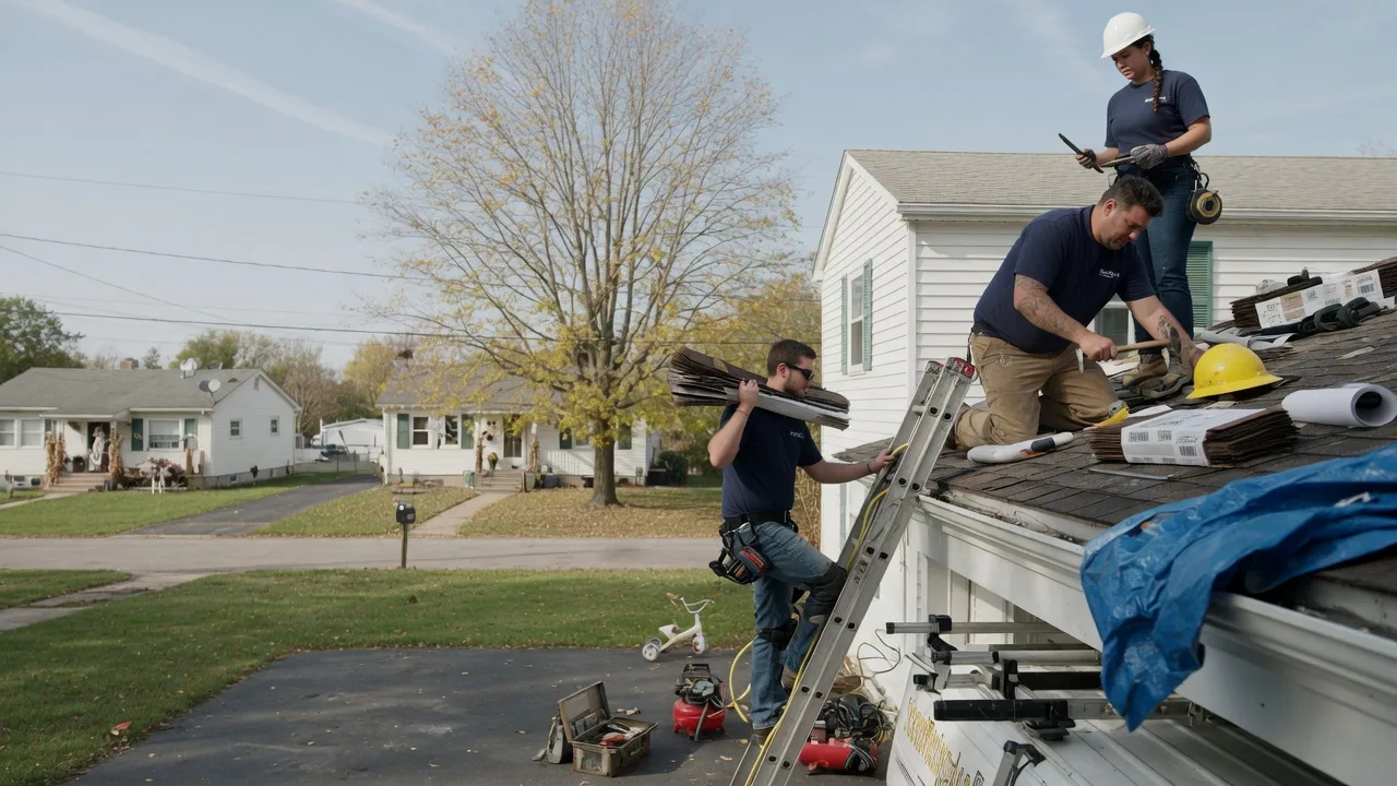 Local Roofing Contractors in Rossville, IN near me